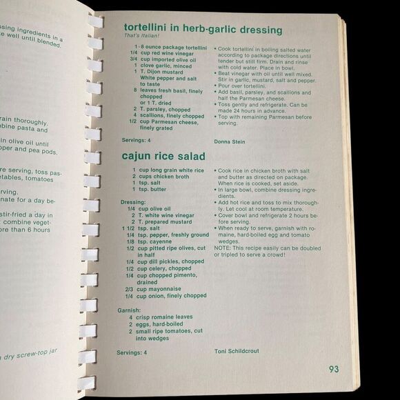 Jubilee Cookbook Rodef Shalom Sisterhood Ohio Collector’s Edition 1986 Cookbook - Picture 5 of 8